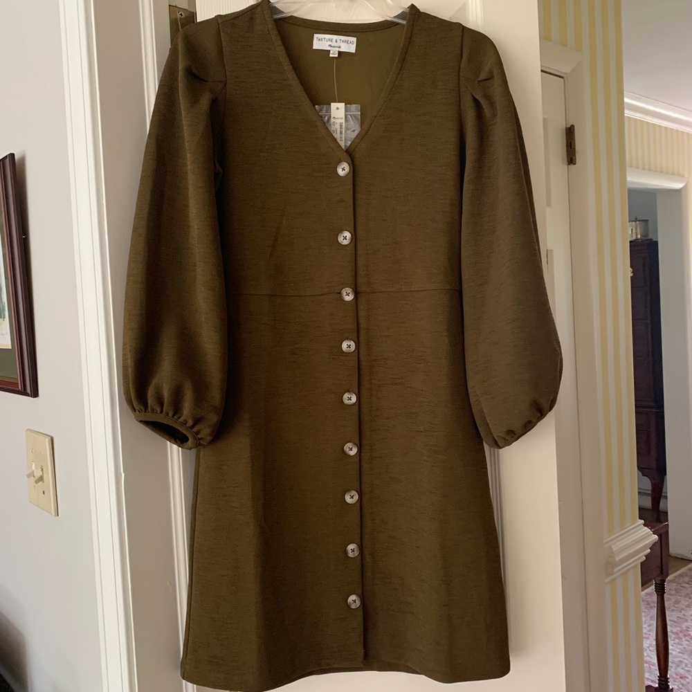 Madewell Green Dress